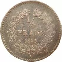 Louis Philippe I - 1/4 Silver Franc - 1835 W Lille