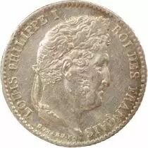 Louis Philippe I - 1/4 Silver Franc - 1838 B Rouen