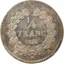 Louis Philippe I - 1/4 Silver Franc - 1839 A Paris
