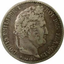 Louis Philippe I - 1/4 Silver Franc - 1841 A Paris