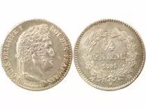 Louis Philippe I - 1/4 Silver Franc - 1841 B Rouen