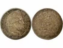 Louis Philippe I - 1/4 Silver Franc - 1842 A Paris