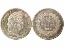 Louis Philippe I - 1/4 Silver Franc - 1842 A Paris