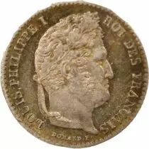 Louis Philippe I - 1/4 Silver Franc - 1842 B Rouen