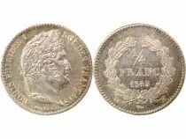 Louis Philippe I - 1/4 Silver Franc - 1843 K Bordeaux