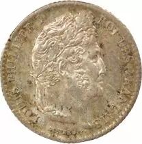 Louis Philippe I - 1/4 Silver Franc - 1844 A Paris