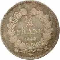 Louis Philippe I - 1/4 Silver Franc - 1844 K Bordeaux