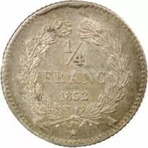Louis Philippe I - 1/4 Silver Franc, without Cedilla - 1832/1 A Paris