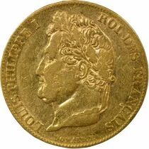 Louis Philippe I - 20 Gold Francs, Domard, Laureate head - 1840 A Paris