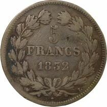 Louis-Philippe I - 5 Silver Francs, Domard - 1832 L Bayonne