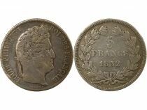 Louis-Philippe I - 5 Silver Francs, Domard - 1832 Q Perpignan