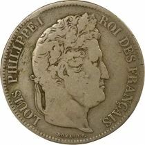 Louis-Philippe I - 5 Silver Francs, Domard - 1833 MA Marseille
