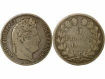 Louis-Philippe I - 5 Silver Francs, Domard - 1834 L Bayonne