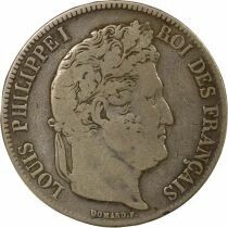 Louis-Philippe I - 5 Silver Francs, Domard - 1834 L Bayonne