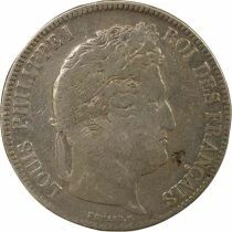 Louis-Philippe I - 5 Silver Francs, Domard - 1834 M Toulouse