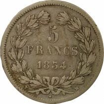 Louis-Philippe I - 5 Silver Francs, Domard - 1834 MA Marseille