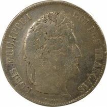 Louis-Philippe I - 5 Silver Francs, Domard - 1834 Q Perpignan