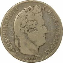 Louis-Philippe I - 5 Silver Francs, Domard - 1835 M Toulouse