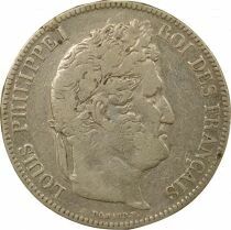 Louis-Philippe I - 5 Silver Francs, Domard - 1836 K Bordeaux