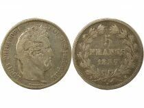 Louis-Philippe I - 5 Silver Francs, Domard - 1837 MA Marseille