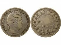 Louis-Philippe I - 5 Silver Francs, Domard, Incused Edge - 1831 BB Strasbourg