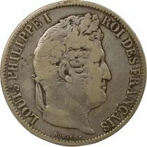 Louis-Philippe I - 5 Silver Francs, Domard, Incused Edge - 1831 BB Strasbourg