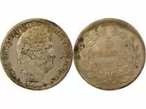 Louis Philippe I - 5 Silver Francs, Domard, Raised Edge - 1831 MA Marseille