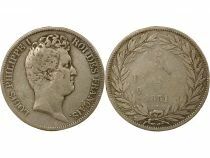 Louis Philippe I - 5 Silver Francs, Hollowed Edge - 1831 Q Perpignan