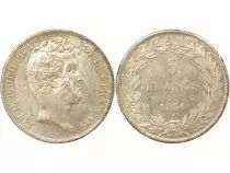 Louis Philippe I - 5 Silver Francs, Hollowed Edge - 1831 W Lille