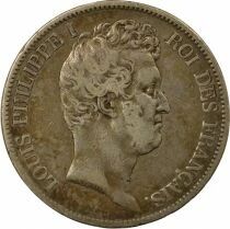Louis-Philippe I - 5 Silver Francs, Incused Edge - 1830 A Paris