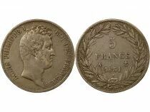 Louis-Philippe I - 5 Silver Francs, Incused Edge - 1831 A Paris