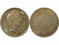 Louis-Philippe I - 5 Silver Francs, Incused Edge - 1831 A Paris
