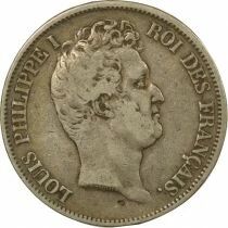 Louis-Philippe I - 5 Silver Francs, Raised Edge - 1830 A Paris