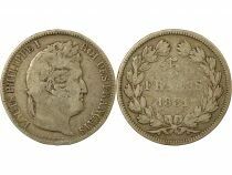 Louis-Philippe I - 5 Silver Francs, Raised Edge - 1831 D Lyon