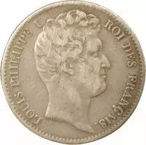 Louis Philippe I - Silver Franc, Bare Head - 1831 B Rouen