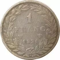 Louis Philippe I - Silver Franc, Bare Head - 1831 W Lille