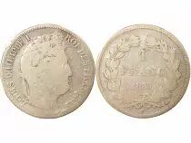Louis Philippe I - Silver Franc, Laureate Head - 1835 A Paris