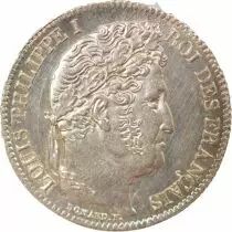 Louis Philippe I - Silver Franc, Laureate Head - 1836 B Rouen