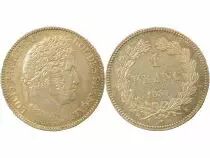 Louis Philippe I - Silver Franc, Laureate Head - 1839 K Bordeaux