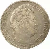 Louis Philippe I - Silver Franc, Laureate Head - 1843 A Paris