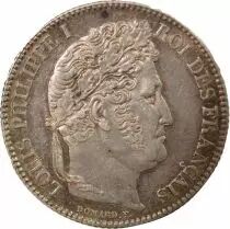 Louis Philippe I - Silver Franc, Laureate Head - 1848 A Paris