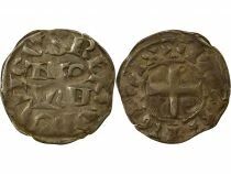 Louis VII - Silver Denier, Parisis, 3rd Type - 1149 / 1163