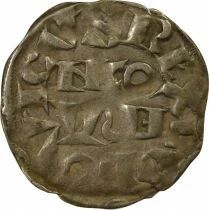 Louis VII - Silver Denier, Parisis, 3rd Type - 1149 / 1163