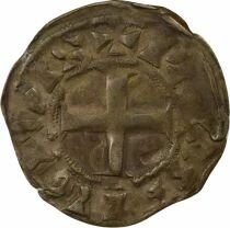 Louis VII - Silver Denier, Parisis, 3rd Type - 1149 / 1163
