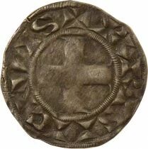 Louis VII - Silver Denier, Parisis, 3rd Type - 1149 / 1163