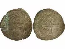 Louis XI - Douzain with Crown - 1461 / 1483 Angers