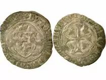Louis XI - Douzain with Crown - 1461 / 1483 Angers