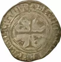 Louis XI - Douzain with Crown - 1461 / 1483 La Rochelle