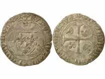 Louis XI - Douzain with Crown - 1461 / 1483 Troyes