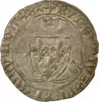 Louis XI - Douzain with Crown - 1461 / 1483 Troyes